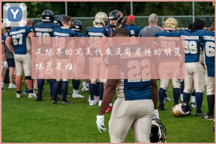 足球界的完美代表没有差评的明星球员是谁