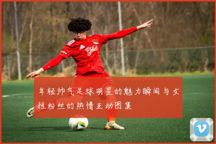 年轻帅气足球明星的魅力瞬间与女性粉丝的热情互动图集