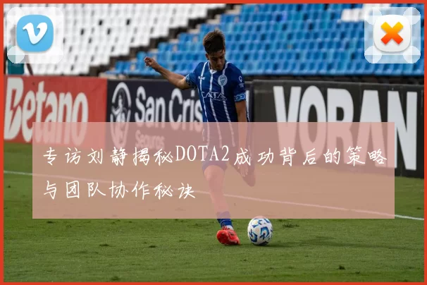 专访刘静揭秘DOTA2成功背后的策略与团队协作秘诀