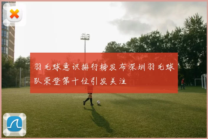 羽毛球意识排行榜发布深圳羽毛球队荣登第十位引发关注
